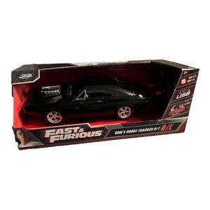 Fast & Furious Fast & Furious RC 1970 Dodge Charger R/T - Glossy Black